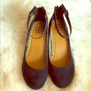 Navy Wedge Tessa Daisy Fuentes